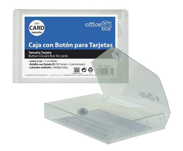 Botón Tarjetas Cristal