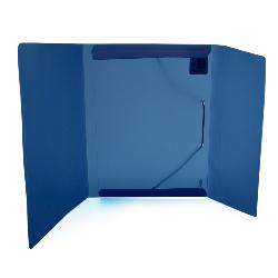 Carpeta con Gomas A4+ Azul