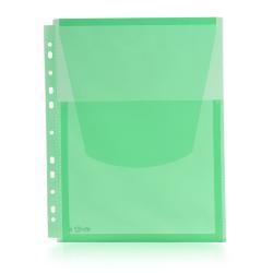 Bolsa Planos Multitaladro A4 Verde