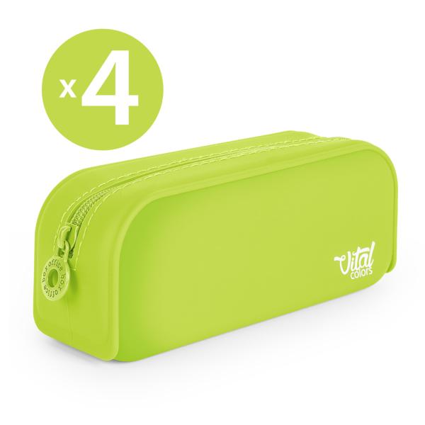 Porta Todo Cuadrado Silicone Vital Colors