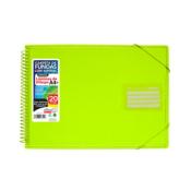 Carpeta A4+ 20 Fundas Horizontal Espiral Colorline