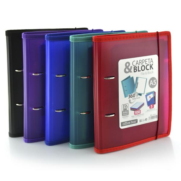 Carpeta & Block Supra A5