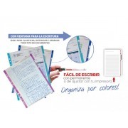 Funda Multitaladro borde de color Folio