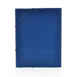 Carpeta con Gomas A4+ Azul
