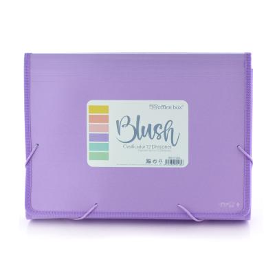 Clasificador 12 Divisiones Blush Morado