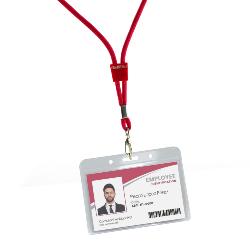 Lanyard Cinta Redonda Rojo