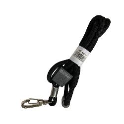 Lanyard Cinta Redonda Negro