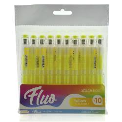 FLUO Marcador Recargable - Bolsa 10 U.