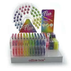 FLUO   Display 300 Marcadores + 100 Recambios