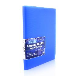 Carpeta 40 Fundas A4 Supra