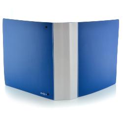 Carpeta 4 Anillas 40 mm Deluxe Azul