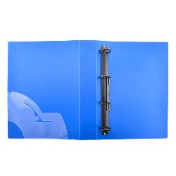 Carpeta 4 Anillas 40 mm Deluxe Azul