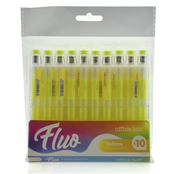 FLUO Marcador Recargable - Bolsa 10 U.