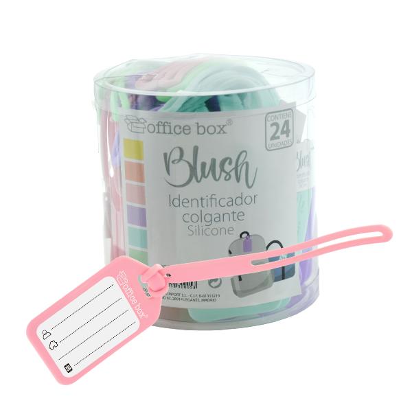 Identificador Portanombre Blush (Bote 24 ud)