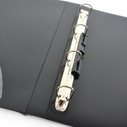 Carpeta 4 Anillas 16 mm Deluxe Negro