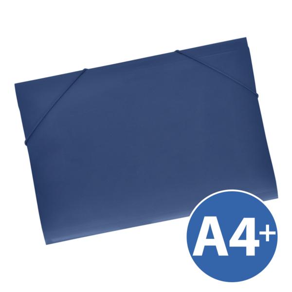 Carpeta con Gomas A4+ Azul