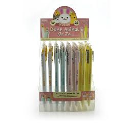 Bolígrafos de Gel Dome Animal - Display 48 unidades