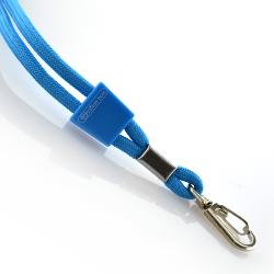 Lanyard Cinta Redonda Azul Claro